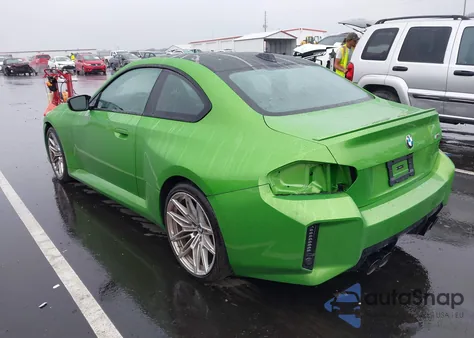 2025 BMW M2 из США, поврежденный, VIN 3MF23DM00S8F32047